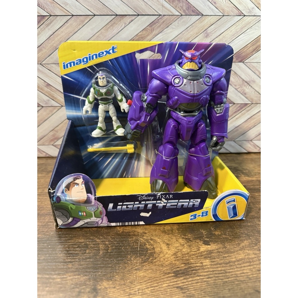 Imaginext Disney Pixar Lightyear Battle Blast Zurg Action Figure Pack